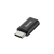 Hama 00200310 tussenstuk voor kabels Micro USB USB-C Zwart