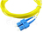 BlueOptics CAB-SMF-LC-SC-2 Glasfaserkabel 2 m G.657.A1 Gelb