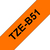 Brother TZE-B51 taśmy do etykietowania Czarny na pomarańczowym fluorescencyjnym