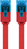 Goobay 96333 câble de réseau Rouge 3 m Cat6a U/UTP (UTP)