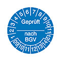 Inspection sticker BGV
