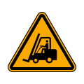 Warning of industrial vehicles
