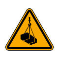 Warning of overhead load