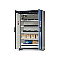 Battery storage cabinet