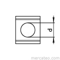 Stainless steel washer DIN 434