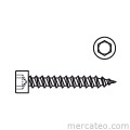 Sheet-metal screw similar to DIN 912