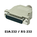 D-Sub 9 pin male connector to D-Sub 25 pin male connector