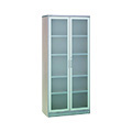 Glass door cabinet