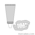 Crema adhesiva para prótesis dentales