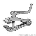 Hand vise for machines