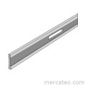 Flat straight steel edge