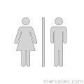 Ladies/men's toilet