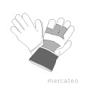 Forest worker gloves