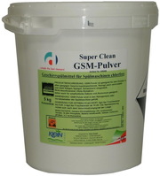 Super Clean GSM-Pulver 5kg chlorfrei, grünes Etikett Reiniger für Spülmaschinen