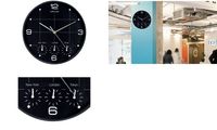 UNiLUX Horloge murale à quartz "ON TIME", diamètre: 305 mm (64000287)