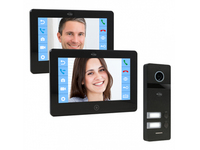 Video Türsprechanlage für 2 Familienhaus mit 7" Monitoren und Full HD Kamera