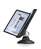 Durable SHERPA MOTION 360 Degree Desk Display Panel Stand | 10 Panels | A4 Black