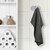 Relaxdays Handtuchhaken selbstklebend, 4er Set, Doppelhaken für Handtücher, Edelstahl, Bad, Küche, HBT 5x10x3 cm, silber