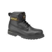Caterpillar 7040 Black Holton Safety Boots SB FO HRO SRC - Size 8