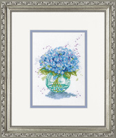 Counted Cross Stitch Kit: Fresh Flowers