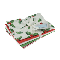 Fabric: Fat Quarters: Christmas Classic: Bundle of 5