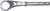 NORDWEST Handel AG Klucz oczkowy, masywny, odsadzony 839 rozm. klucza 27 mm długość 190 mm odgięty