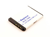 Bateria AccuPower nadaje się do Kodak Klic-7000, LS755 Zoom EasyShare