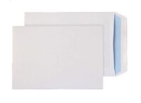 ValueX Pocket Envelope C5 Self Seal Plain 90gsm White (Pack 25)