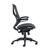 Napier high mesh back operator chair with mesh seat - black