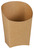 Wrap-Becher mit Fettbarriere; 3.9x7.5x10 cm (LxBxH); braun; 50 Stk/Pck
