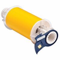 BBP85 Tape - B-569 150 mm Yellow 150 mm X 15 m 013570, Yellow, Self-adhesive printer label, Thermal transfer, Acrylic, Permanent, -40 Druckeretiketten
