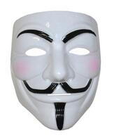 masque anonyme n&b