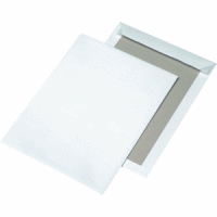 Papperückwandtaschen C4 120g/qm haftklebend weiß VE=125 Stück