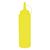 Vogue Squeeze Wide Neck Sauce Bottle in Yellow Polyethylene - 340ml / 12oz