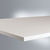 Arbeitstischplatte Melamin lichtgrau, BxTxH = 1000 x 600 x 22 mm | ZBK1201