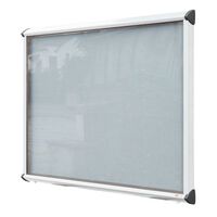 Shield� External lockable IP55 noticeboard showcase - Coloured frame