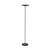 Round LED floor lamp with dimmer