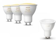 Philips Hue White Ambiance LED fényforrás GU10 4.3W 4db/cs (PHL23025set)