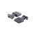Adapter, VGA Stecker auf HDMI-A Buchse + 3,5mm Klinken Buchse, 1080p