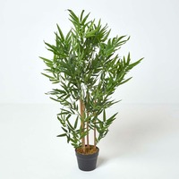Green Bamboo Tree Plant, with Pot, 950 mm