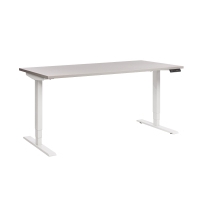 A Axis állítható magasságú asztallap, merete 160 x 80 cm, szurke