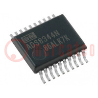 IC: A/D converter; Ch: 8; 16bit; 100ksps; 2.7÷5.25V; SSOP20