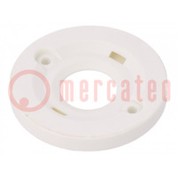 Connector: LED-houder; Ø50x6mm; Toepassing: LED-verlichting