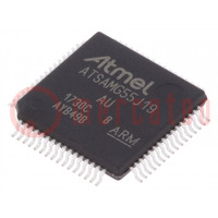 IC: microcontroller ARM; LQFP64; 1,62÷3,6VDC; ATSAMG