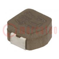 Inductor: ferrite; 4.7uH; Ioper: 4.6A; 62.2mΩ; ±20%; Isat: 4.5A