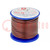 Coil wire; double coated enamelled; 1.8mm; 0.25kg; -65÷200°C