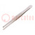 Tweezers; 145mm; Blade tip shape: rounded; for precision works
