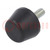 Vibroisolation foot; Ø: 32mm; Shore hardness: 70±5; 813N; 148N/mm