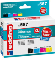 EDD-587 Brother LC3219XLBK/C/M/Y Multipack 4 - BK/C/M/Y - 1x 68 ml + 3x 17 ml
