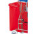 Entsorgungs-Sack für Reinigungswagen, 120l Nylongewebe Version: 2 - rot